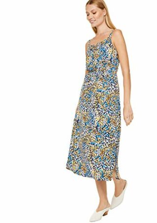 Comma 81.006.81.2296 Maxikleid, Sommerkleid, Grün