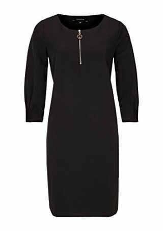 Comma 81.908.82.5038 Abendkleid, Schwarz