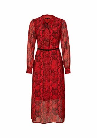 Comma 81.909.82.5064 Cocktailkleid, Rot