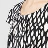 Comma 85.899.82.1049 Ausgestelltes Kleid, Bunt