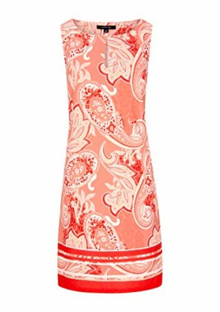 Comma 85.899.82.1050 Abendkleid, Orange