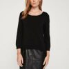 Comma 8E.895.82.4810 Strickkleid, Schwarz