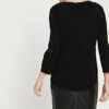 Comma 8E.895.82.4810 Strickkleid, Schwarz