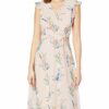 Comma 8T.003.82.5426 Sommerkleid, Beige
