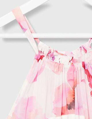 Comma 8T.005.81.2262 langes Sommerkleid, Pink