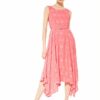 Comma 8T.005.82.5508 A-Linien-Kleid kurz, Pink