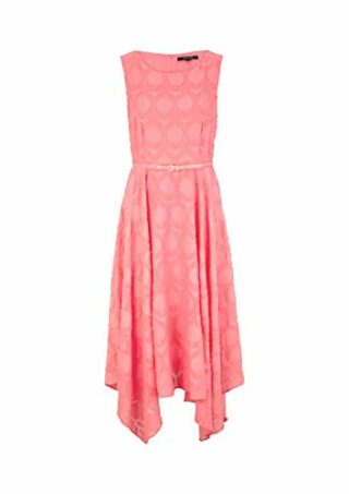 Comma 8T.005.82.5508 A-Linien-Kleid kurz, Pink