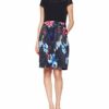 Comma 8T.802.82.4392 A-Linien-Kleid, Bunt