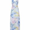 Comma 8T.904.81.3030 A-Linien-Kleid, Bunt