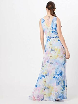 Comma 8T.904.81.3030 A-Linien-Kleid, Bunt