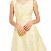 Comma 8T.904.82.8077 A-Linien-Kleid, Bunt