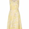Comma 8T.904.82.8077 A-Linien-Kleid, Bunt