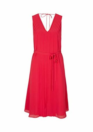 Comma 8T.905.82.4966 A-Linien-Kleid, Rot