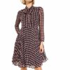Comma 8T.910.82.5100 A-Linien-Kleid, Bunt