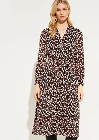 Comma 8T.912.82.6635 A-Linien-Kleid, Bunt