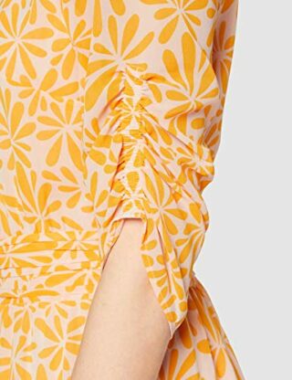 Comma A-Linien-Kleid, Beige