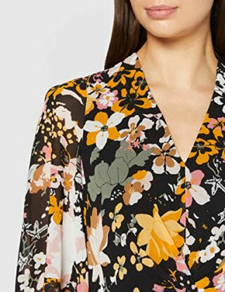 Comma A-Linien-Kleid, Braun