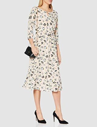 Comma A-Linien-Kleid, Bunt