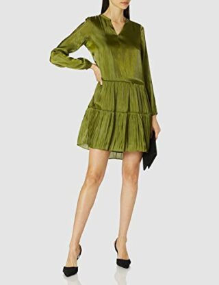Comma A-Linien-Kleid, Tunikakleid, Grün