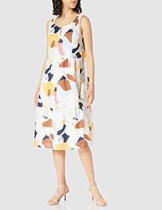 Comma CI 603.10.104.20.200.2063188 Maxikleid, Bunt