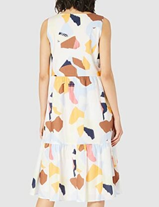 Comma CI 603.10.104.20.200.2063188 Maxikleid, Bunt