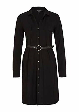 Comma Sommerkleid, Schwarz
