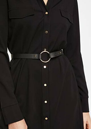 Comma Sommerkleid, Schwarz