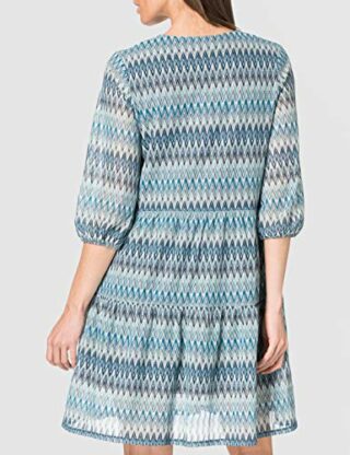 Comma Tunikakleid, Blau