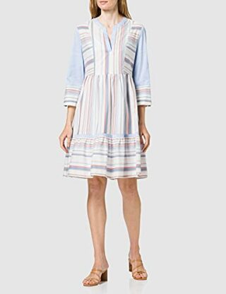 Daniel Hechter A-Linien-Kleid, Blau