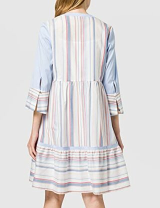 Daniel Hechter A-Linien-Kleid, Blau