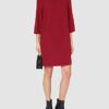 Daniel Hechter A-Linien-Kleid, Rot