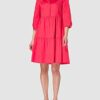 Daniel Hechter A-Linien-Kleid, Rot