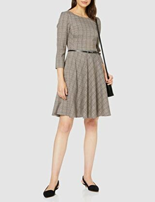 Daniel Hechter Ausgestelltes Kleid, Beige