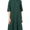 Daniel Hechter Leinenkleid, Grün
