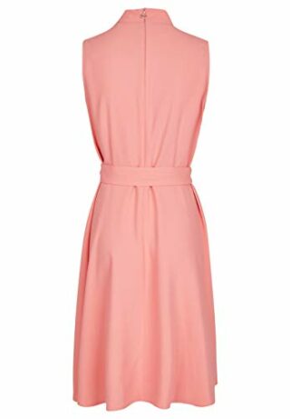 Daniel Hechter Modernes A-Linien-Kleid mit Gürtelschleife, Pink