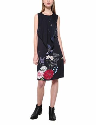 Desigual Kleid VEST_EVITA Minikleid, Schwarz
