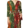 Desigual Vest_Ohio Sommerkleid, Grün