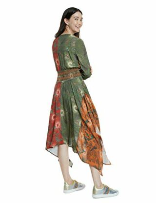Desigual Vest_Ohio Sommerkleid, Grün