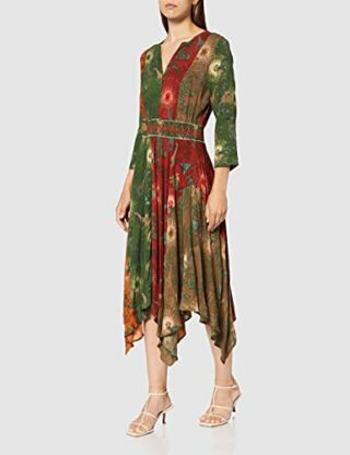 Desigual Vest_Ohio Sommerkleid, Grün
