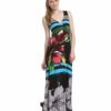 Desigual Vest_SEPTIEMBRE Maxikleid, Schwarz
