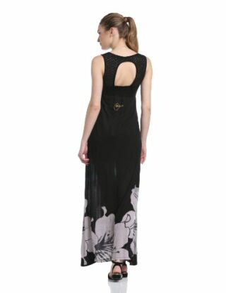 Desigual Vest_SEPTIEMBRE Maxikleid, Schwarz