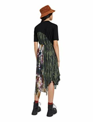 Desigual Vest_Taipei Midikleid, Schwarz