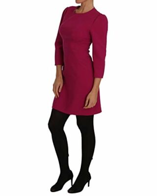 Dolce & Gabbana IT46 Minikleid aus Crêpe, Pink