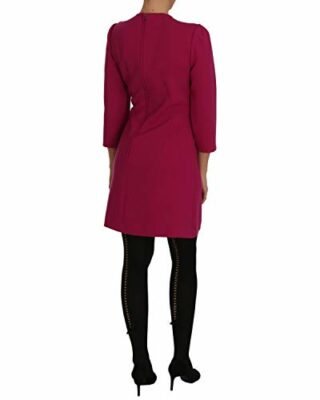 Dolce & Gabbana IT46 Minikleid aus Crêpe, Pink