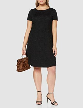 ESPRIT Collection 027EO1E041 Abendkleid Etuikleid, Schwarz