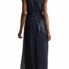 ESPRIT Collection 030EO1E323 Maxikleid, Blau