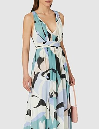 ESPRIT Collection 031EO1E339 Cocktailkleid, Blau