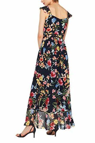 ESPRIT Collection 049EO1E042 Abendkleid, Blau