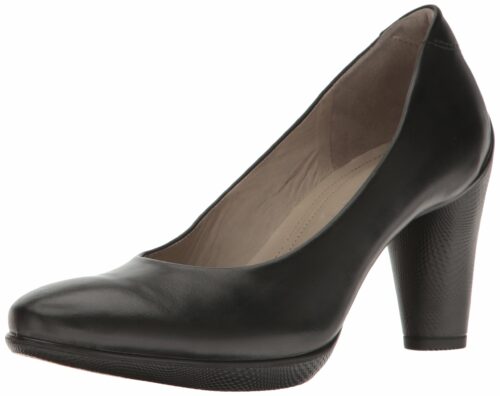 Ecco SCULPTURED 75 Damen Pumps, Schwarz