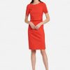 Fadenmeister Berlin Abendkleid mit 1/2-Arm, Rot